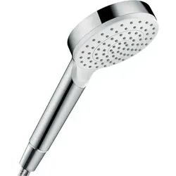 hansgrohe Crometta 1jet Handbrause 26334400 weiss chrom, Brausekopf, Duschkopf