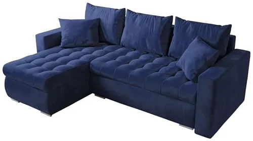 BROMARKT LUIS Ecksofa mit Schlaffunktion von BroMARKT