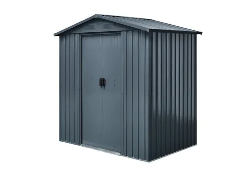 GARDEN 'N' MORE Gerätehaus Pultdachhaus Basic plus, BxT: 194x131 cm, einfacher Aufbau, Langlebig, mit Lüftungsschlitzen