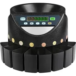 SucceBuy Euro-Münzzähler Automatische Zählmaschine für EUR-Münzen