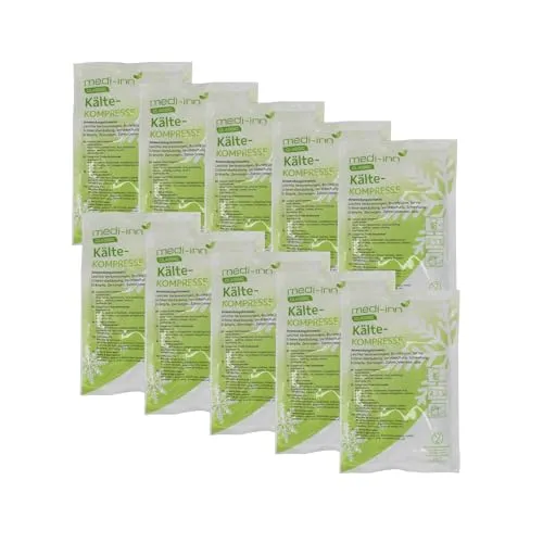 Medi-Inn Einmal Kälte-Sofort-Kompresse | Spar-Set 36 Stück - Kälte-Sofort-Kompressen für schnelle Schmerzlinderung bei Verletzungen. Ideal für Sport und unterwegs, sekundenschnell einsatzbereit und praktisch verpackt.
