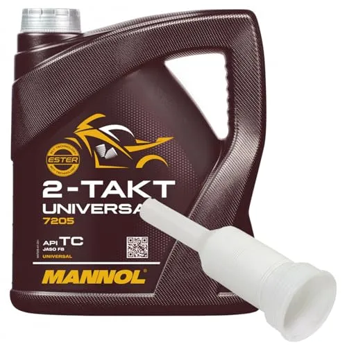 Motoröl Motor Öl MANNOL Universal 2-Takt API TC 4 Liter mit Ausgießer
