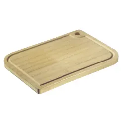 WESTMARK Schneidebrett mit Saftrille, Bambus 62062270 , 1 Schneidebrett, Maße (L x B x H): 29 x 40 x 1,5 cm
