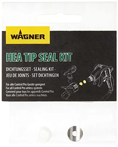 WAGNER HEA Control Pro Düsendichtungssatz - Farbspritzpistolen - Hochwertiger Düsendichtungssatz für optimale Spritzqualität und langlebige Anwendung mit Wagner Control Serie 250M, 350M, 250R und 350R.