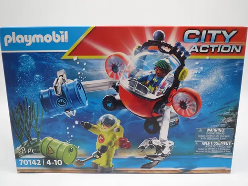 Playmobil City 70142 Seenot Umwelteinsatz mit Tauchboot