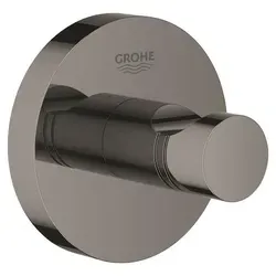Grohe Essentials Bademantelhaken in Hard Graphite von GROHE