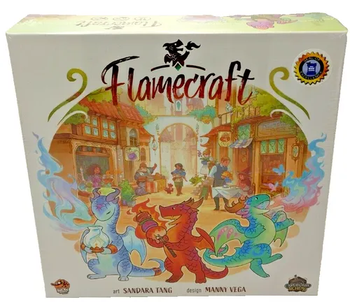 Lucky Duck Games FLAMECRAFT Board Game Englisch Neu OVP 2. Wahl #