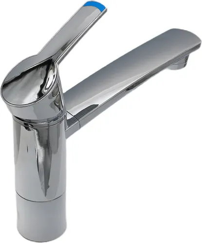 Comet Wasserhahn Kaltwasser Como für Wohnmobil & Caravan - Hochwertiger Kaltwasserhahn mit Microschalter und schwenkbarem Auslauf. Ideal für Wohnmobile und Boote. Robuste Verarbeitung und elegantes Design für den täglichen Einsatz.