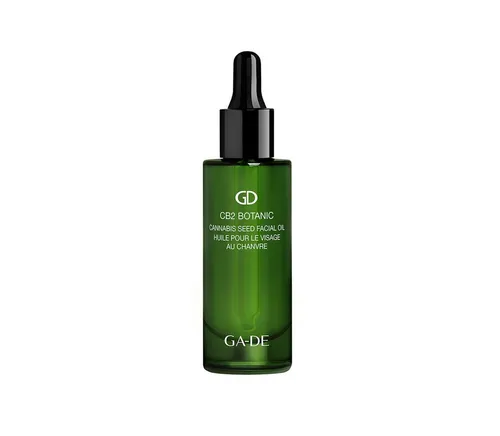 GA-DE Cb2 Botanic Cannabis Seed Oil 30 ml – Anti-Falten-Serum - Ultraleichtes Gesichtsöl mit pflanzenbasierten Inhaltsstoffen zur Pflege und Beruhigung empfindlicher Haut. Ideal für einen ausgeglichenen Teint und ein samtweiches Hautgefühl. Perfekt für die tägliche Pflege.