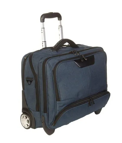Dermata Business-Trolley Laptoptasche - Vielseitige und robuste Aktentasche mit Trolley-Funktion, ideal für Geschäftsreisende – extra geräumig mit herausnehmbarer Notebooktasche und durchdachten Fächern.