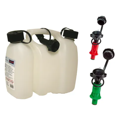 Kombikanister 3+1,5 L mit Sicherheitseinfüllsystem