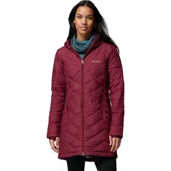 Columbia Damen Heavenly Long Hooded Jacket in braun von Columbia