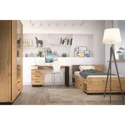 Komplettzimmer Jugendzimmer-Set Lamelo, 3-tlg.