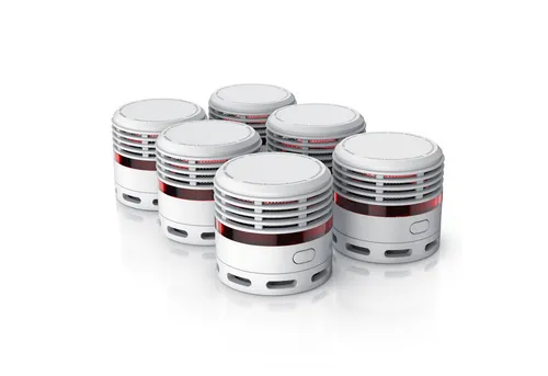 Brandson Rauchmelder mit 10 Jahren Batterie und TÜV-Zertifizierung - Sichern Sie Ihr Zuhause mit dem Brandson Rauchmelder! Er bietet eine zuverlässige Warnung bei Rauchentwicklung, ist kompakt und hat eine Batterie-Lebensdauer von bis zu 10 Jahren. Ideal für den dauerhaften Einsatz.