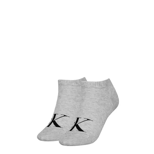 Calvin Klein Socks CKJ WOMEN SNEAKER 2P MONOGRAM