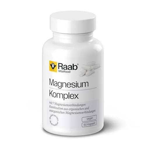 Raab Vitalfood Magnesium Komplex Kapseln (60 Stück) von Raab Vitalfood