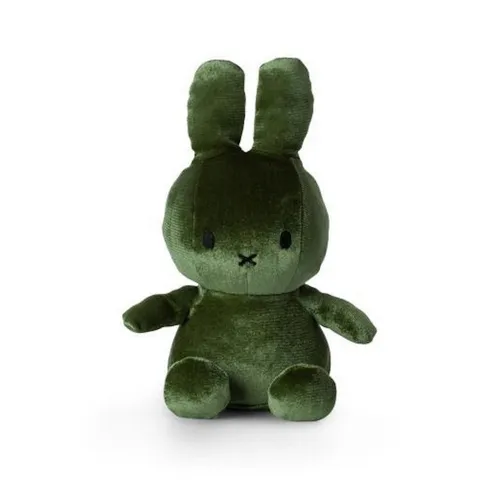 Bon Ton Toys Kuscheltier Miffy Samt-Plüschfigur (grün, 23cm) - Edles Miffy Samt-Plüschtier in 23cm. Hergestellt aus hochwertigen Materialien, ideal zum Kuscheln und Spielen. Ein zeitloser Begleiter für kleine Entdecker.
