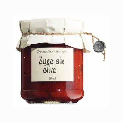 Tomatensauce mit Oliven