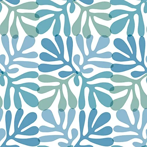 Servietten Korallenmuster blau-grün | Tischdeko | Decoupage | Serviettentechnik 33x33cm 20