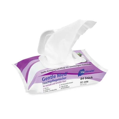 NEUE UND HOCHWERTIGE Feucht- und Pflegetücher 80 Stück Pro Packung 18x20cm Groß