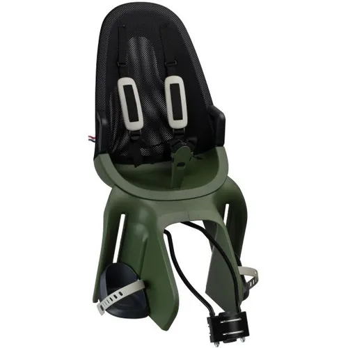 Qibbel Air Kindersitz für Hinten - Magic Green - Kinderfahrsitz mit nur 2,5 kg, ergonomischer Rückenlehne aus atmungsaktivem Mesh und 5-Punkt-Sicherheitsgurt für höchsten Komfort und Sicherheit. Ideal für Radtouren mit Ihrem Kind!
