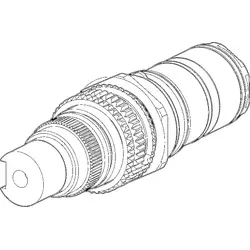 Hansa Thermo-Kartusche Varox mit Durchgangsschlüssel - Armaturen-Zubehör für optimale Temperaturregulierung, inklusive Schmutzfilter für langlebige Leistung und einfache Installation.