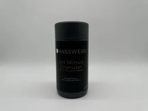 Nasswerk® Poolpflege, pH Minus Granulat, Säuregranulat, Whirlpool, 1,5kg