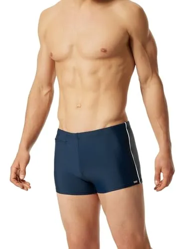 Schiesser Herren Badehose Komfort mit Bein - 172773, Größe Herren:9, Farbe:Admiral
