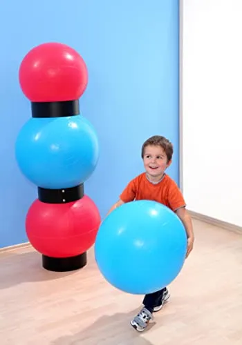 Betzold Sport - Großer Gymnastik-Ball für Schule und Fitness - Robuster Gymnastikball für vielseitige Übungen im Schul- und Sportunterricht. Ideal für ergonomisches Sitzen und zur Unterstützung der Fitness. Aus hautfreundlichem Kunststoff, leicht zu reinigen und in verschiedenen Größen erhältlich.