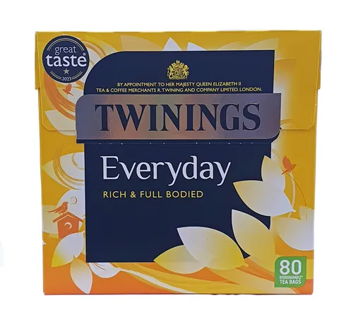 Twinings Everyday 80 Tea Bags, Teebeutel, 232g