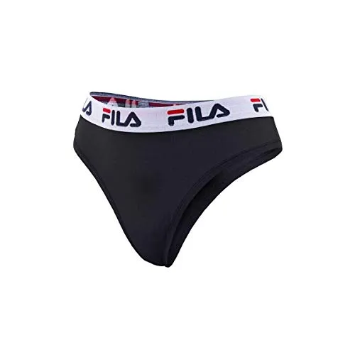 Fila Damen String FU6061 Woman String 200 L, 200 Black, L, FU6061