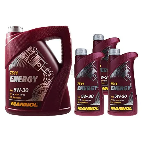 QR-PARTS 69989301 8 Liter Original MANNOL Motoröl Energy 5W-30 API SL Engine Oil Öl