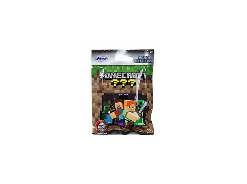 JADA 15720 MINECRAFT NANOFIGS BLINDPACK 4 CM (Einzelartikel) Sammelfigur