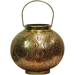 Orientalisches Indisches Windlicht Bahadir Gold