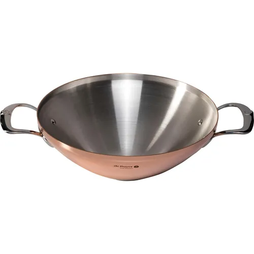 de Buyer Wok PRIMA MATERA 32cm in kupfer von de Buyer