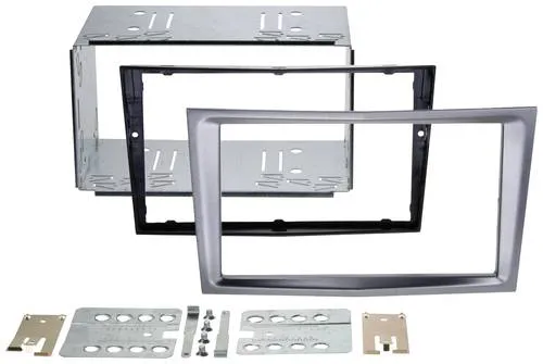 ACV 381230-24-1 Autoradio Einbaublende für Opel - DoppelDIN Radioblende für Opel-Fahrzeuge, ermöglicht den einfachen Austausch gegen handelsübliche Radios und sorgt für eine nahtlose Integration in die Mittelkonsole.