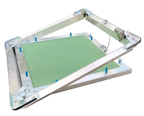 Revisionsklappe Alu-ECO 200x200mm, mit 12,5mm Einlage geklebt