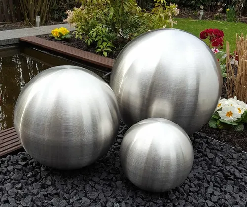 Gartendeko Silber von Jürgen Bocker Garten-Ambiente
