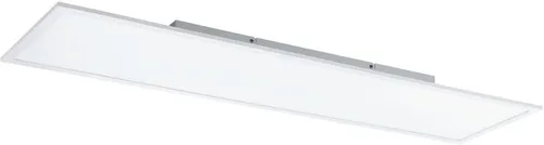 EGLO LED Deckenleuchte Salobrena-b - Moderne Wand- und Deckenleuchte in Weiß, 120 cm lang mit 4200 Lumen Lichtstrom, ideal für eine helle und einladende Raumbeleuchtung.