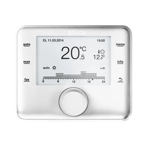 Junkers Bosch BOSCH Raumtemperaturgeführter Regler CR 400 von Bosch