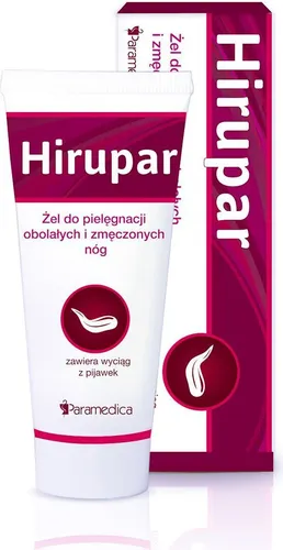 Hirupar-Gel mit Blutegelextrakt 100 g PARAMEDICA