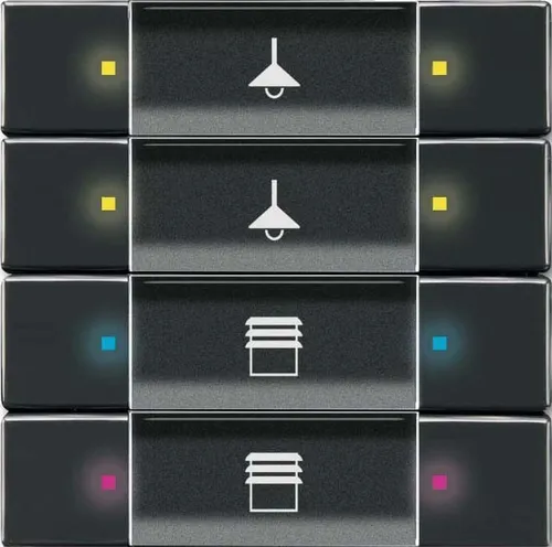 ABB Lichtschalter von Busch-Jaeger Bedienelement Bussystem-Tastsensoren