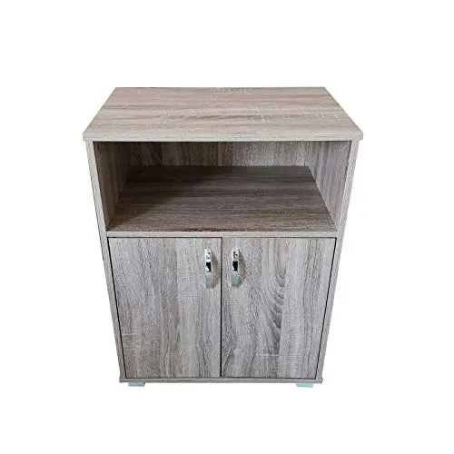 HTI-Line Küchenschrank Blanca - Mehrzweckschrank in Sonoma - Praktischer Mehrzweckschrank mit 3 Fächern und 2 Türen, ideal für Küche oder Flur. Kompakte Maße von 60x40x80 cm, sorgt für Ordnung und Stauraum.