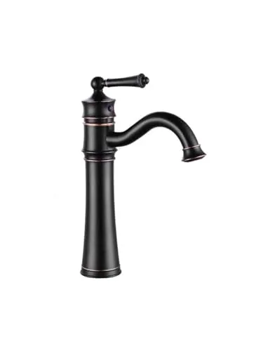 Hoch Einzelgriff Becken Retro Altzapfhahn Rührgerät - Badewannenarmaturen mit elegantem Retro-Design, aus stabilem Messing gefertigt und ideal für moderne Badezimmer.