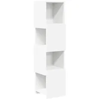 vidaXL Eckschrank 25,5x25x102cm – Moderner Stauraum - Praktischer Eckschrank für platzsparende Aufbewahrung in jedem Wohnzimmer. Robuste Konstruktion und stilvolles Design sorgen für Ordnung und Eleganz in kompakten Räumen.