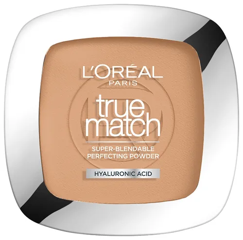 L'ORÉAL PARIS Puder L'Oréal Paris True Match Puder, Mildert Erscheinungsbild feiner Linien, variable Deckkraft, mattiert.