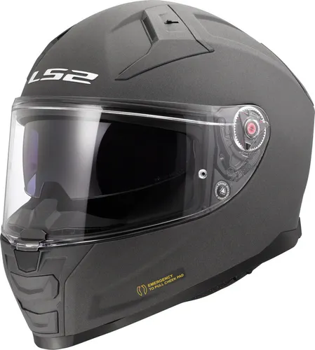 LS2 FF811 Vector II Concrete Helm, grau, Größe 2XS