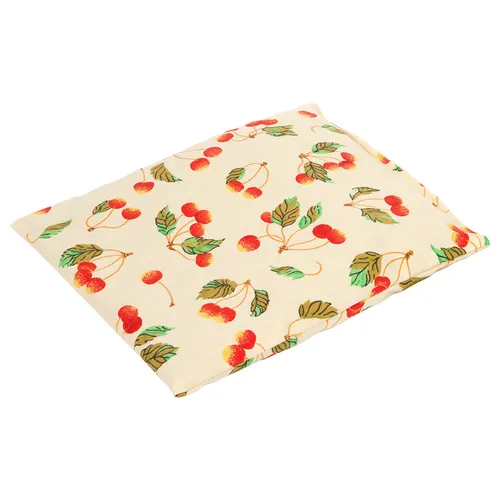 Kirschkernsäckchen mit Baumwollbezug groß, 0,7 kg, 26x23 cm