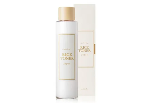 I'm from Gesichtspflege Rice Toner Gesichtswasser Feuchtigkeit Anti-Aging Vegan, 1-tlg., Akne, Mitesser, Stresslinderung, Trockenheit