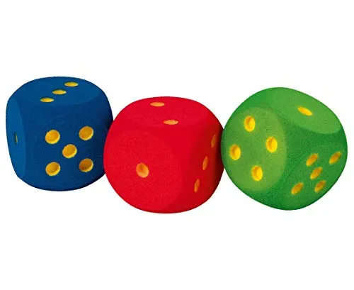 Volley - Schaumstoffwürfel - Augenwürfel Würfelspiel Kindergarten Grundschule